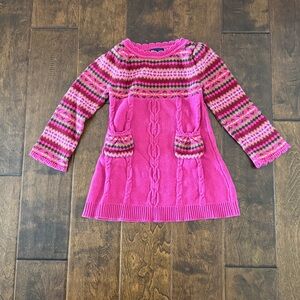 GAP Pink Patterned Women's Sweater